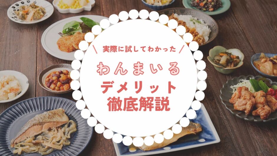 わんまいるのデメリット：実際に試してわかった6つの注意点